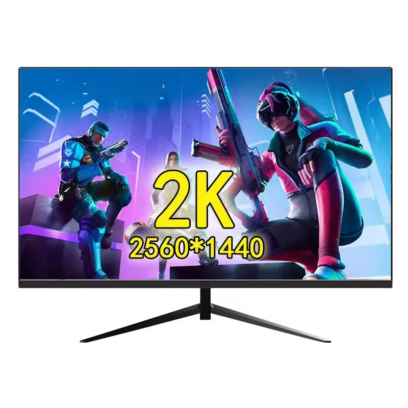 

27 inch Monitor Gamer 2k HD Gaming 75hz Monitor PC LCD Monitor Desktop Flat panel Display HDMI Compatible Monitor for Computer