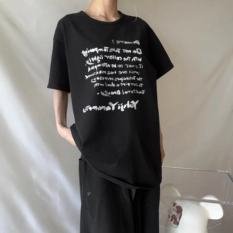 

Owen Yohji Japan Korean Style Clothes men's t shirt for men oversize men's clothing