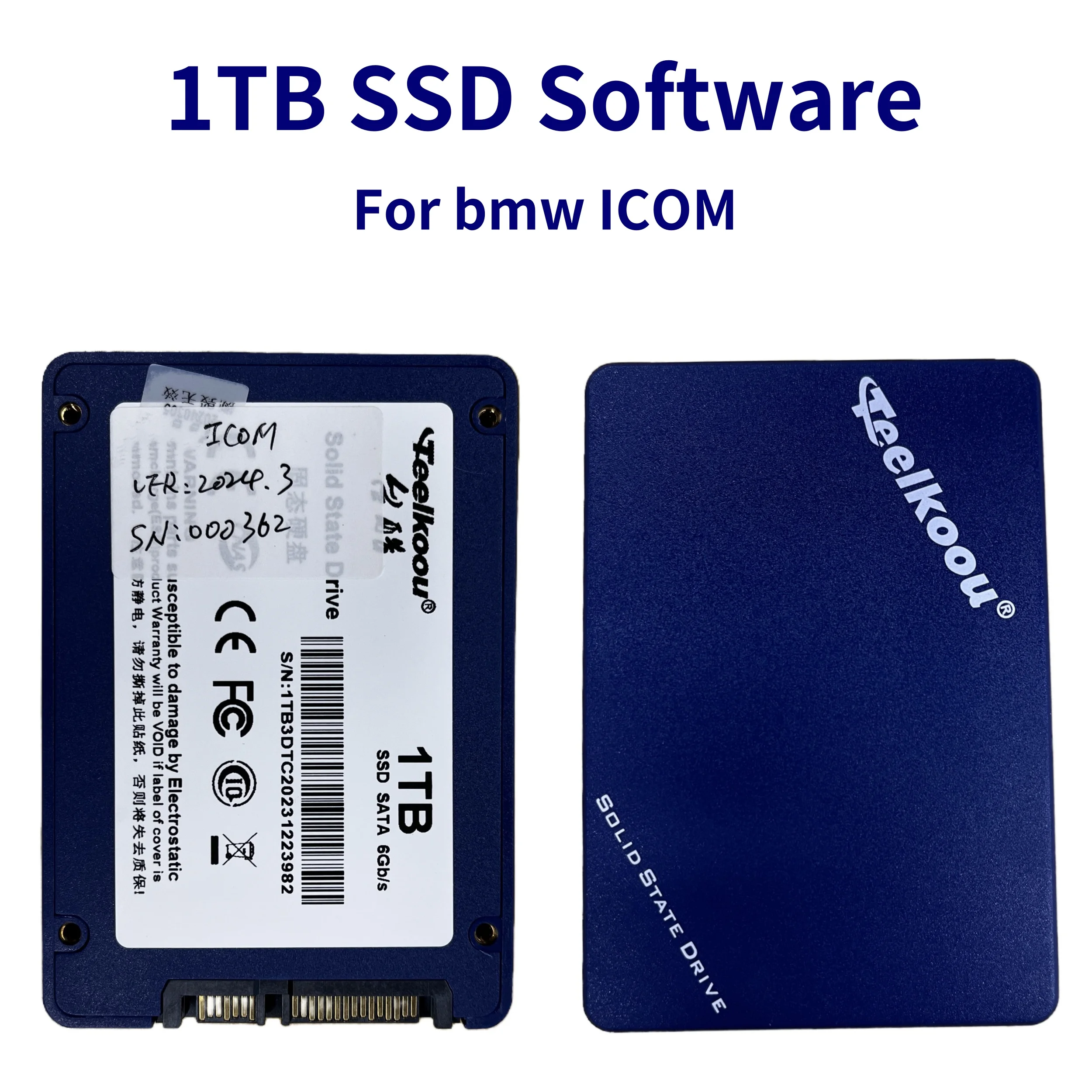 V2024.03 для BMW ICOM SSD HDD программное обеспечение с экспертным режимом Win10 pro системный жесткий диск