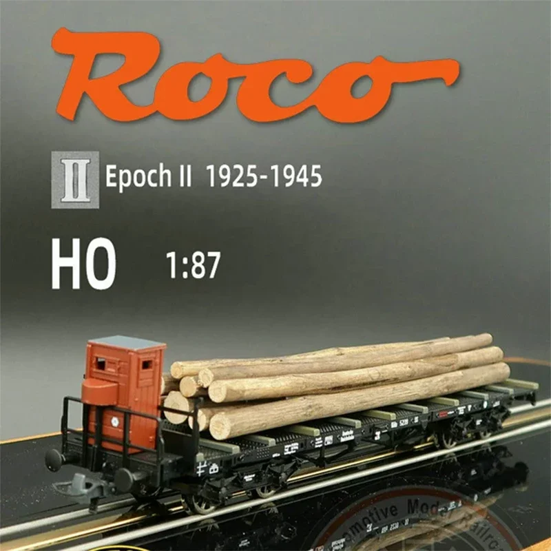 1:87 ROCO Model Train Wood Transport Freight Car HO Type Transport Type DRG Second Generation Theme 76339 1 87 train model toy simulation horse transport livestock automobile train model freight carriage series