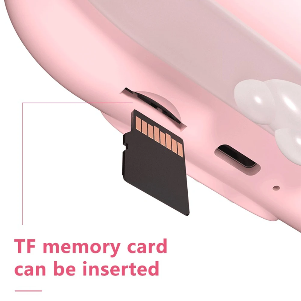 귀여운 디지털 카메라 4 in 1 1200mAh 2.4인치 IPS 스크린 USB 충전식 IPS 스크린 감열 프린트 카메라