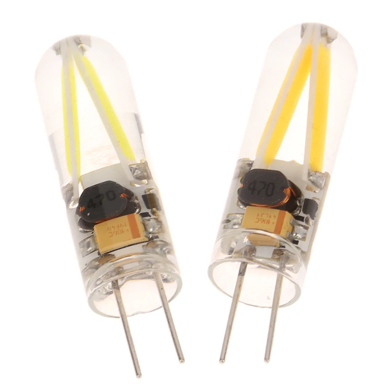 

1Pc Mini G4 COB LED Filament Light Bulb 1.5W 12V Replace Halogen Glass Lamps Cool Warm White LEDS Replace Halogen Lamp