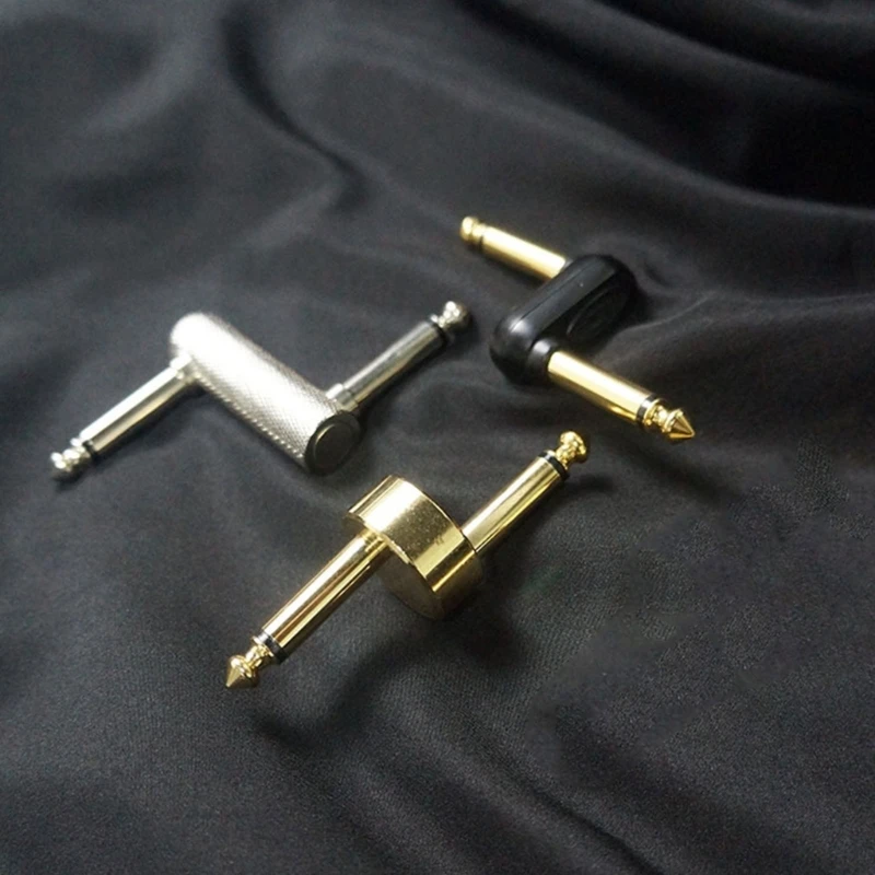 Gitarreneffekt-Pedalst ecker 6,35mm 1/4 "Gitarreneffekt-Pedal koppler, Stecker-Stecker-Adapter für Gitarren-Pedal board – Detail 9