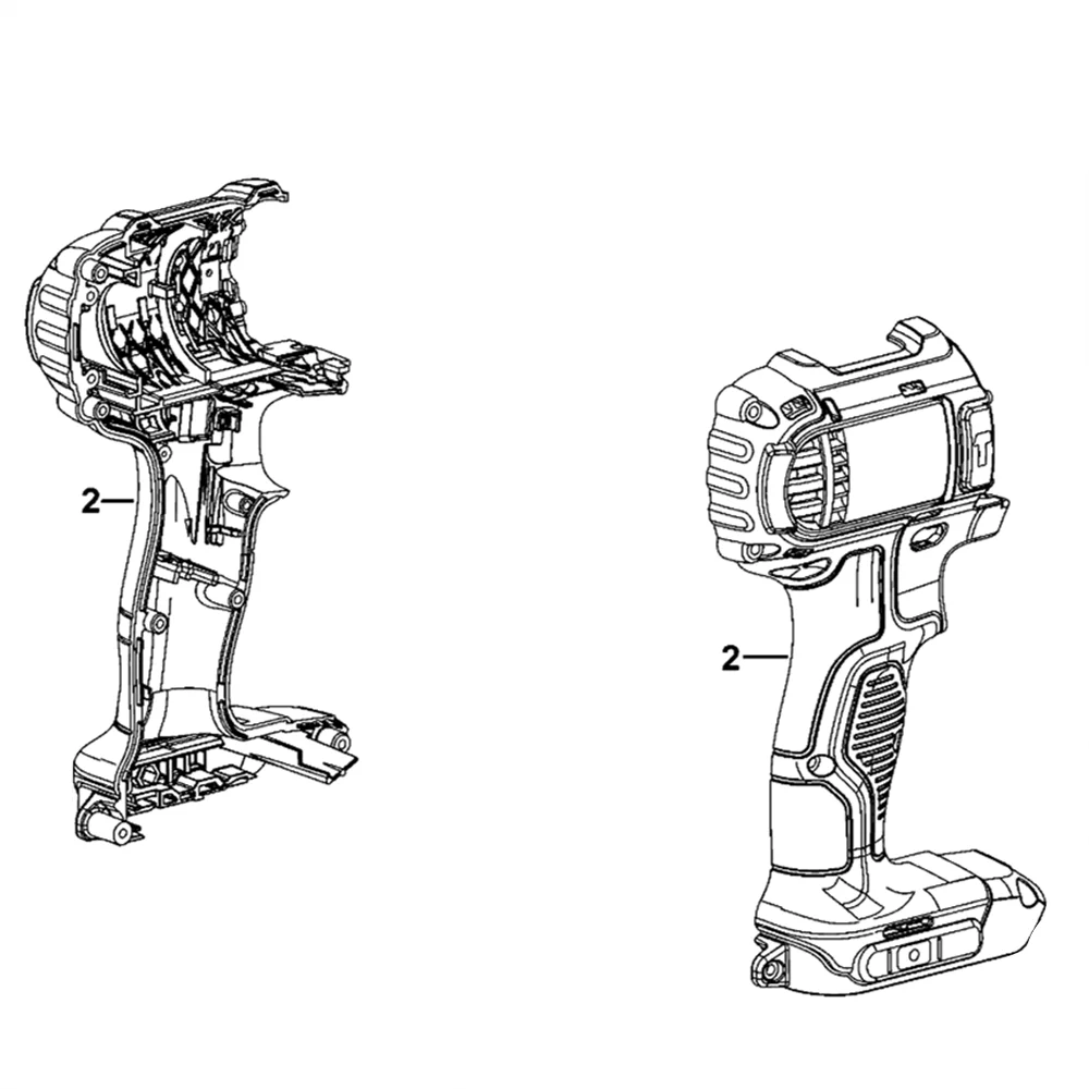 

Housing Set For DEWALT N061233 DCD780 DCD780M2 DCD780D2 DCD780B