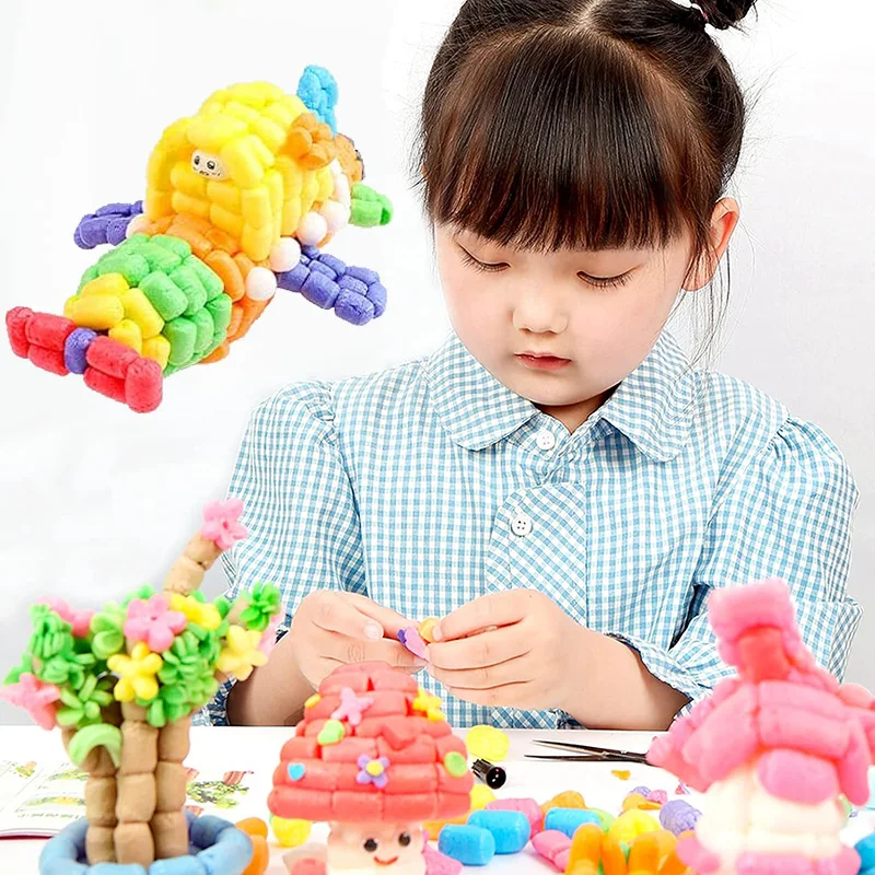 Party Toys Toy Gift Filler Diy Handmade Gift 200/500pcs Magic Corn Festival Gathering Party Favors Handmade DIY Materials Gifts For Kids Children Day Birthday New Year TMZ