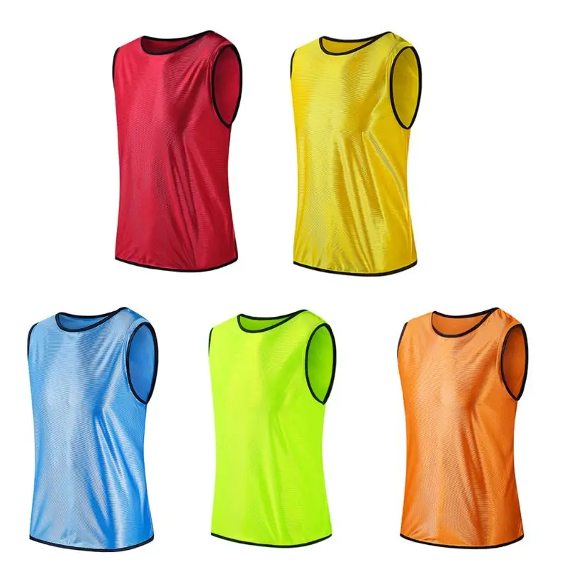 

Sleeveless Soccer Training Team Vest Football Jerseys Sports Shirts Breathable