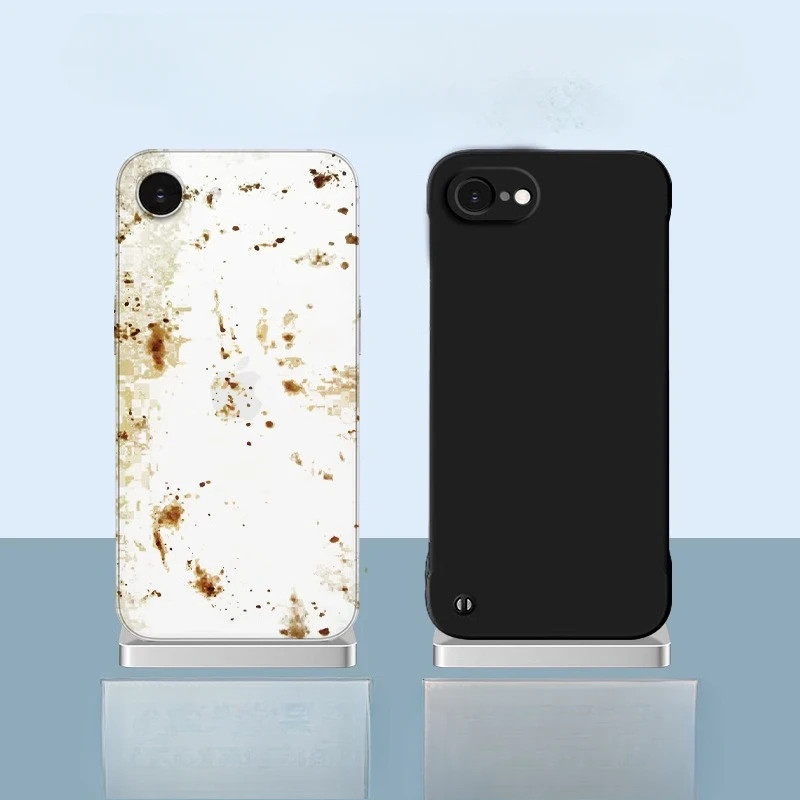 Ultra-Thin Frameless Matte Phone Case - Hard PC Protective Back Cover Shell