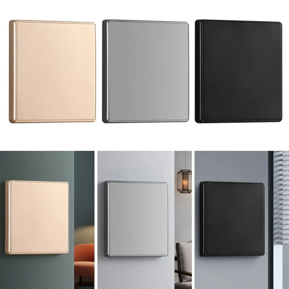 Access Panel Wall Touch Switch Socket Light Switch Cover 86 Type Wall Hole Cover Flange Cover Thickened Switch Socket Plate Wall Blank Panel Electrical Supplies