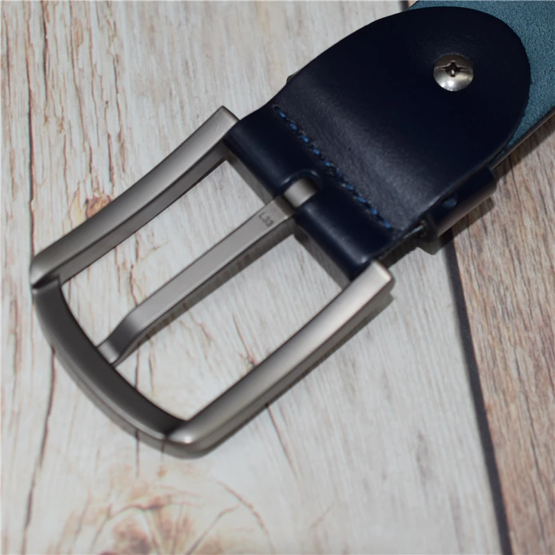 Cow Leather Belt Men 3.8CM Width 100-130CM Plus Size Waist Belts Black/coffee/green/white/blue/red Male Strap leather belt,mens belt