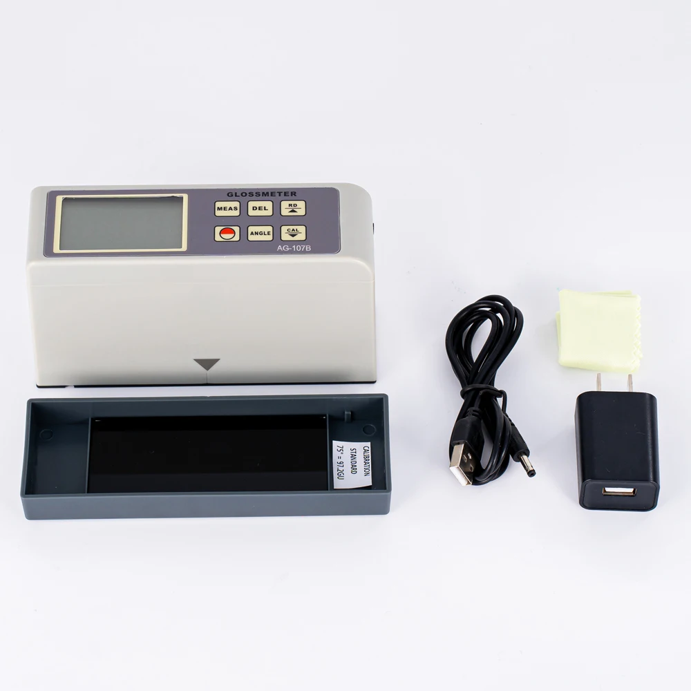 Gloss Meter AG-107B  0~200GU Gloss meter 75° Special paper printing material surface gloss detector 5