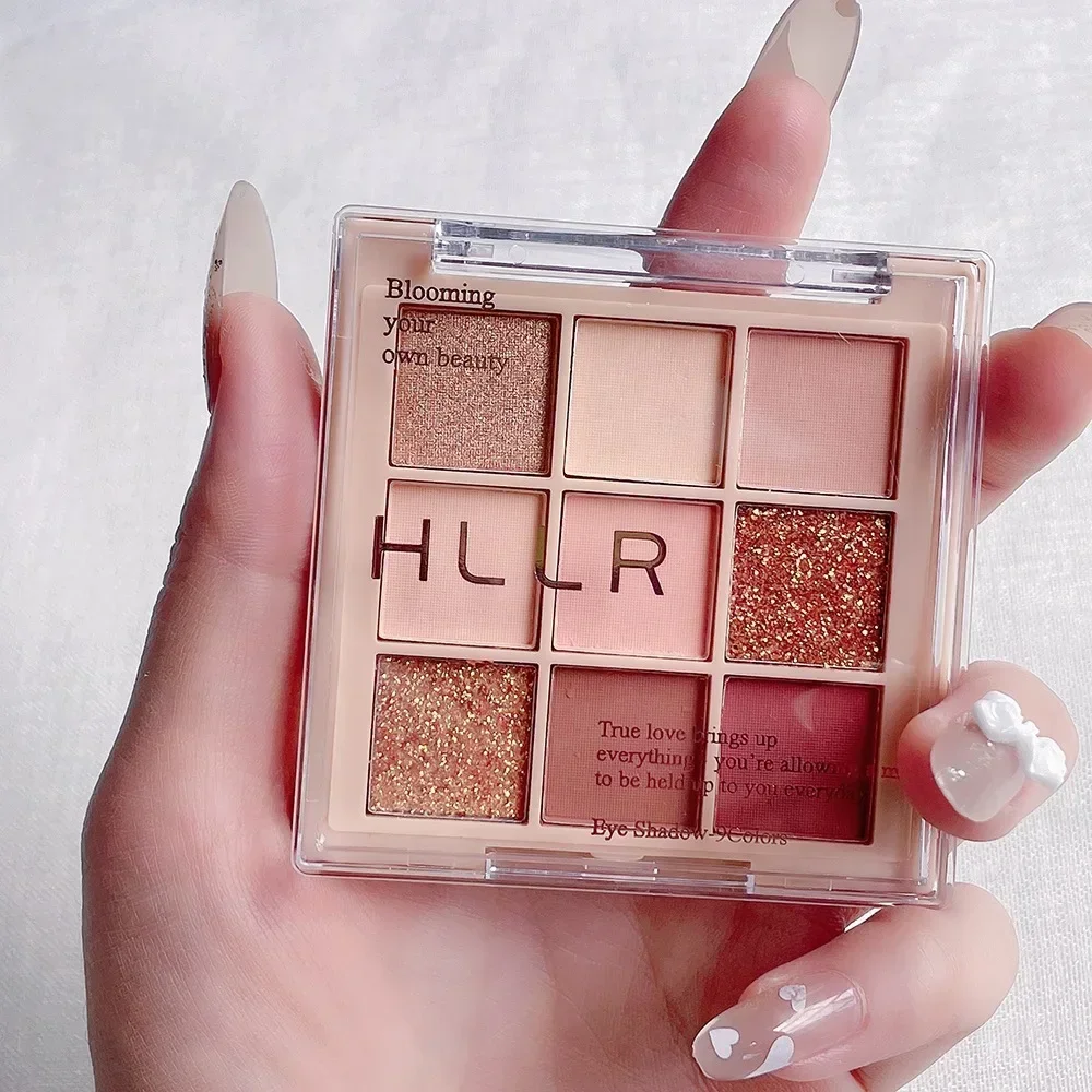 Waterproof Shimmering Matt Eyeshadow Palette Glitter Pearlescent Long Lasting Eye Shadow Pigment Makeup Palette Cosmetic eye shadow plate