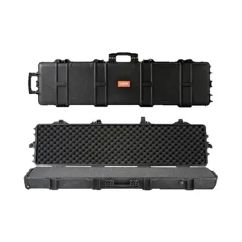 SucceBuy Rifle Hard Case with Wheels 1
