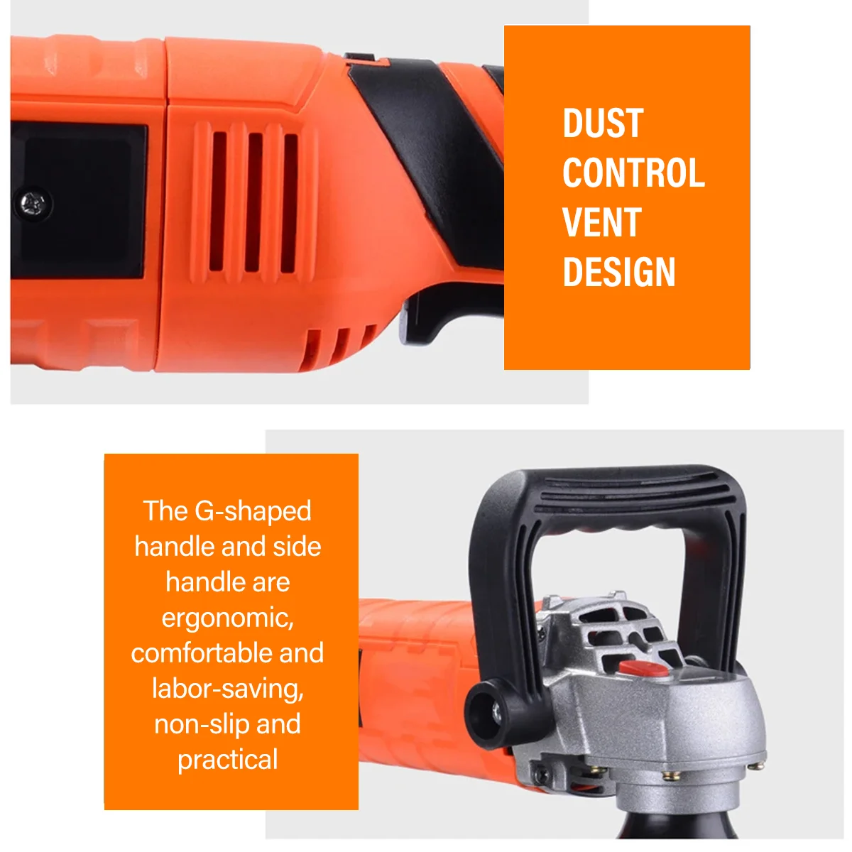 1580W Rotary Car Polishing Machine 7-Speed for Floor/Tile/Leather Polishing Buffer Polisher Car Polisher