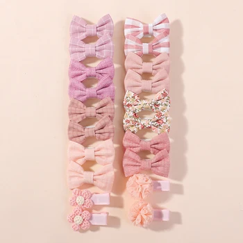 20pcs Bow Hair Clips for Girls