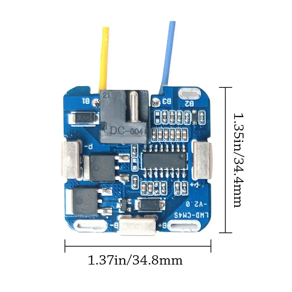 4S MOS Circuit Board Protection for 16.8V Battery Charging Drill