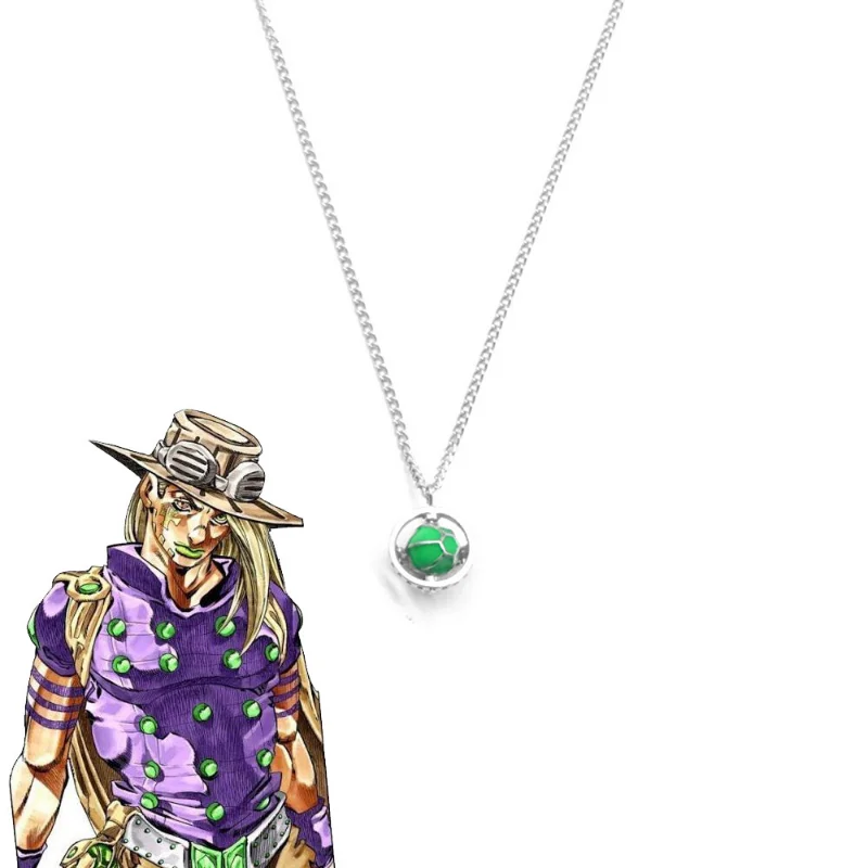Necklace for Women JoJo Bizarre Adventure Steel Ball Run Necklaces