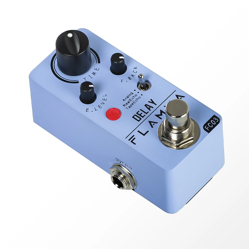 Pedal Music|flamma Fc03 Guitar Delay Pedal - 3 Modes, 5ms