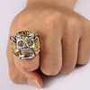 Customized 925 Sterling Silver Skull Lucky Ring Pendant Plated Gold Custom Letters Jewelry Accessories 4