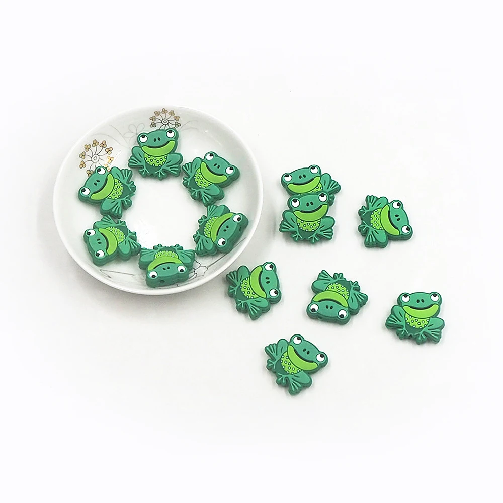 Chenkai 10PCS Turtle Focal Beads Silicone Charms For Pen Making Character  Beads For Beadable Pen DIY Baby Pacifier Dummy Chains