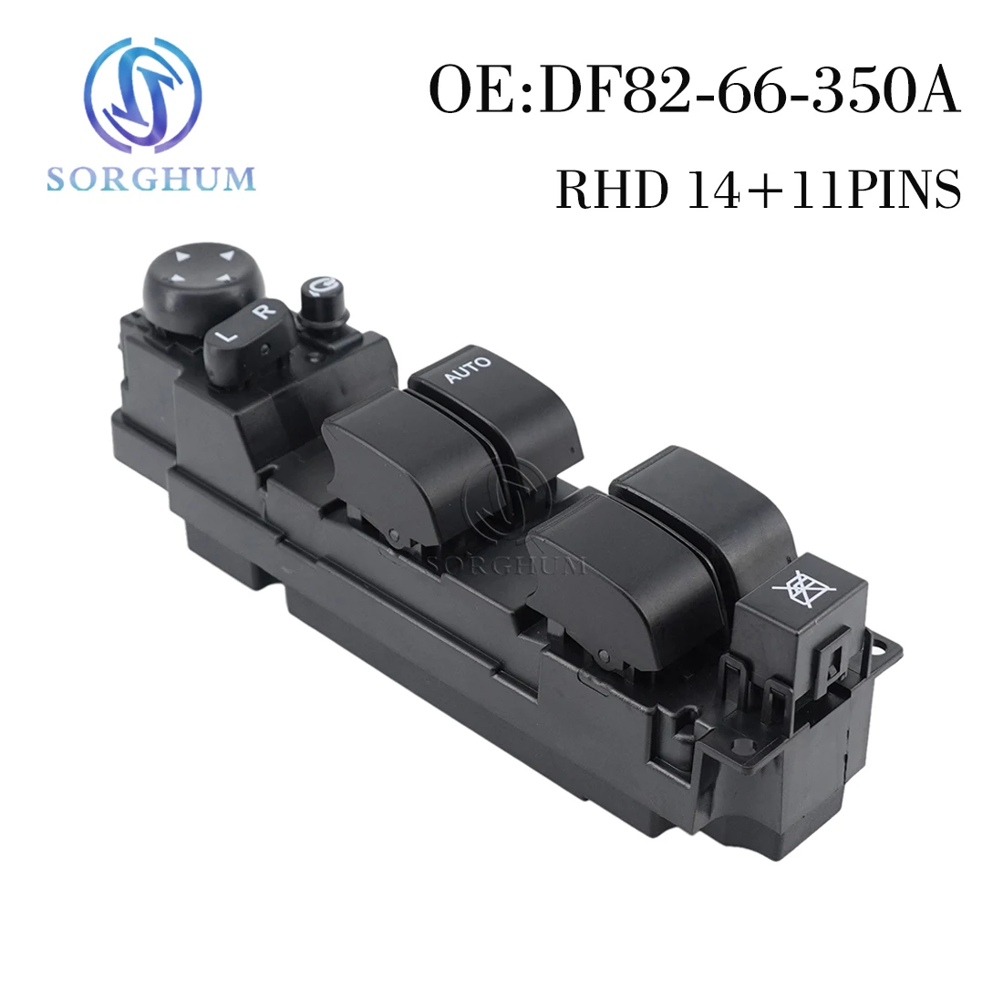

Sorghum Front Right Driver Side Power Master Window Control Switch RHD Lifter Regulator For Mazda 2 6 2008-2012 DF82-66-350A