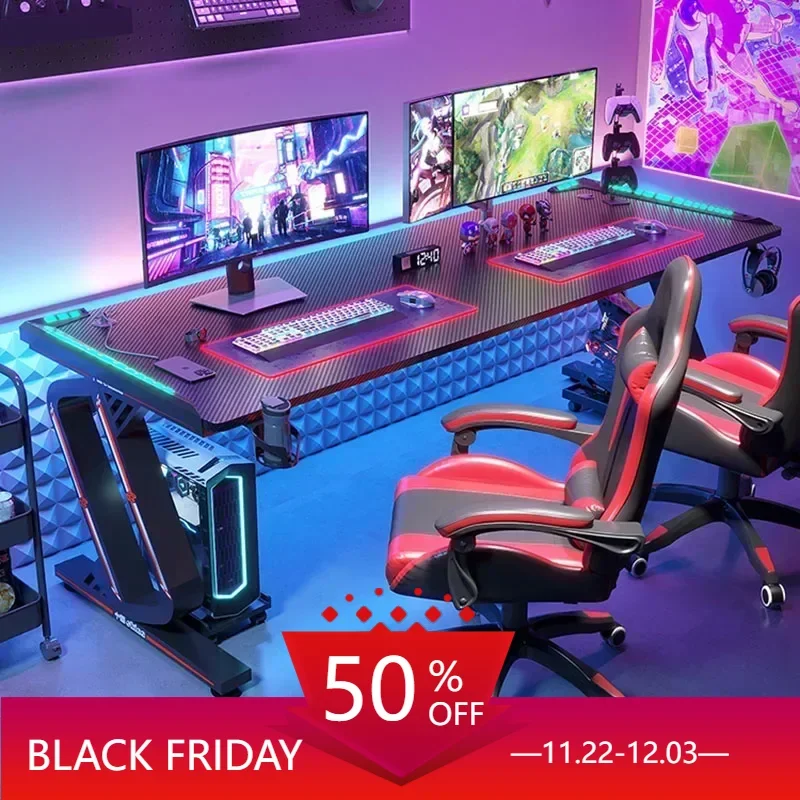 Gaming Setup Accessories Pc Cabinet Monitor Shelf Bureau De Travail Motion Desk Standing Adjustable Height Simple Computer Desks