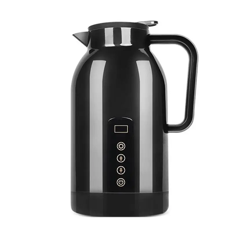 

Portable Car Kettle Heat-Resisting Car Heating Mug 1150ml 12V/24V Electric Car Cup Strong Sealing Touch Screen Temperature