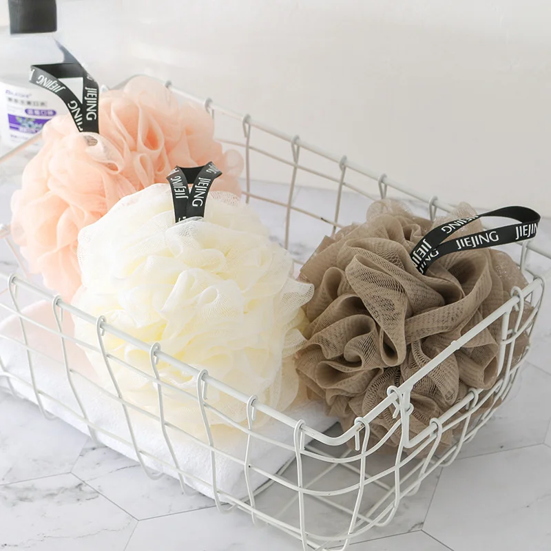 Mesh Bath Cleaning Brush Shower Puffs Soft Sponge Balls Body Cleaner Exfoliating Scrubbers Bath Flower exfoliating shower brush bath brush shower scrubber shower sponge bath sponge ball bath sponge exfoliating bath brush exfoliating scrubber exfoliating shower scrubber