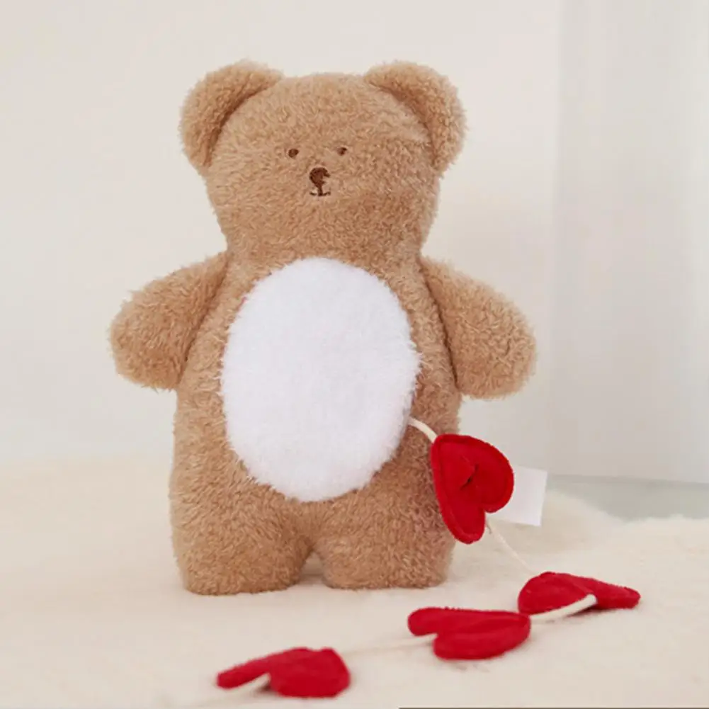 

Plush Squeaky Dog Toy Dogs Pet Toy Engaging Entertaining Dog Toy Cute Bear Design with Squeaky Crinkly Features Pet Puzzle