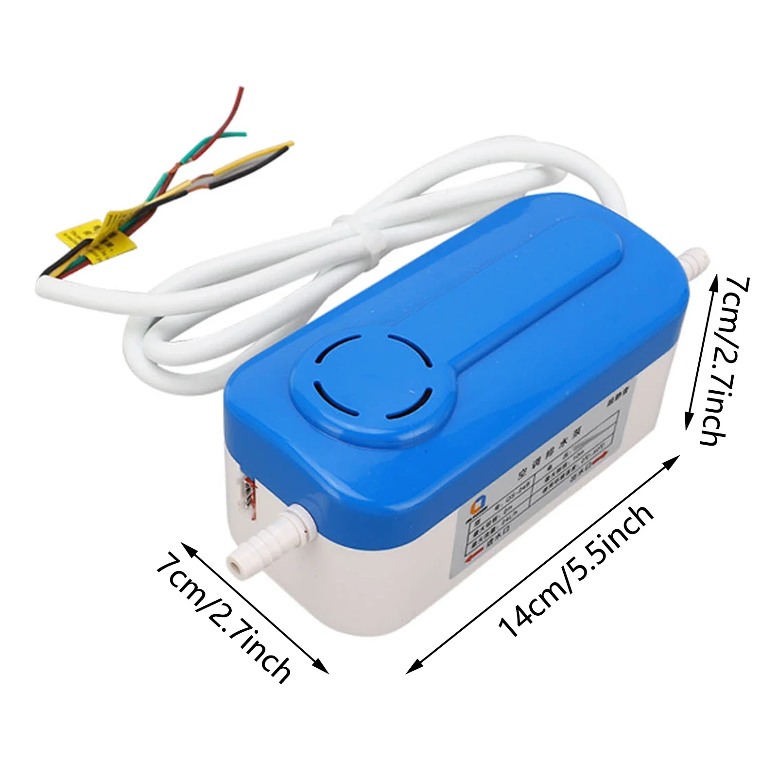 HVAC Condensate Drain Pump AC 240V Automatic Air Conditioner Condensate Pump Mini Split Detachable for Dehumidifier
