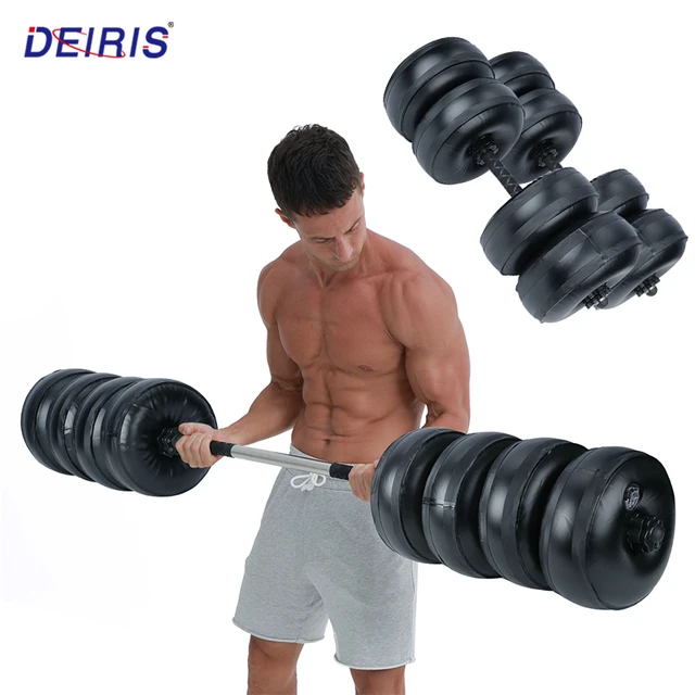 Travel Weights Convenient Water Filled Dumbbells Set