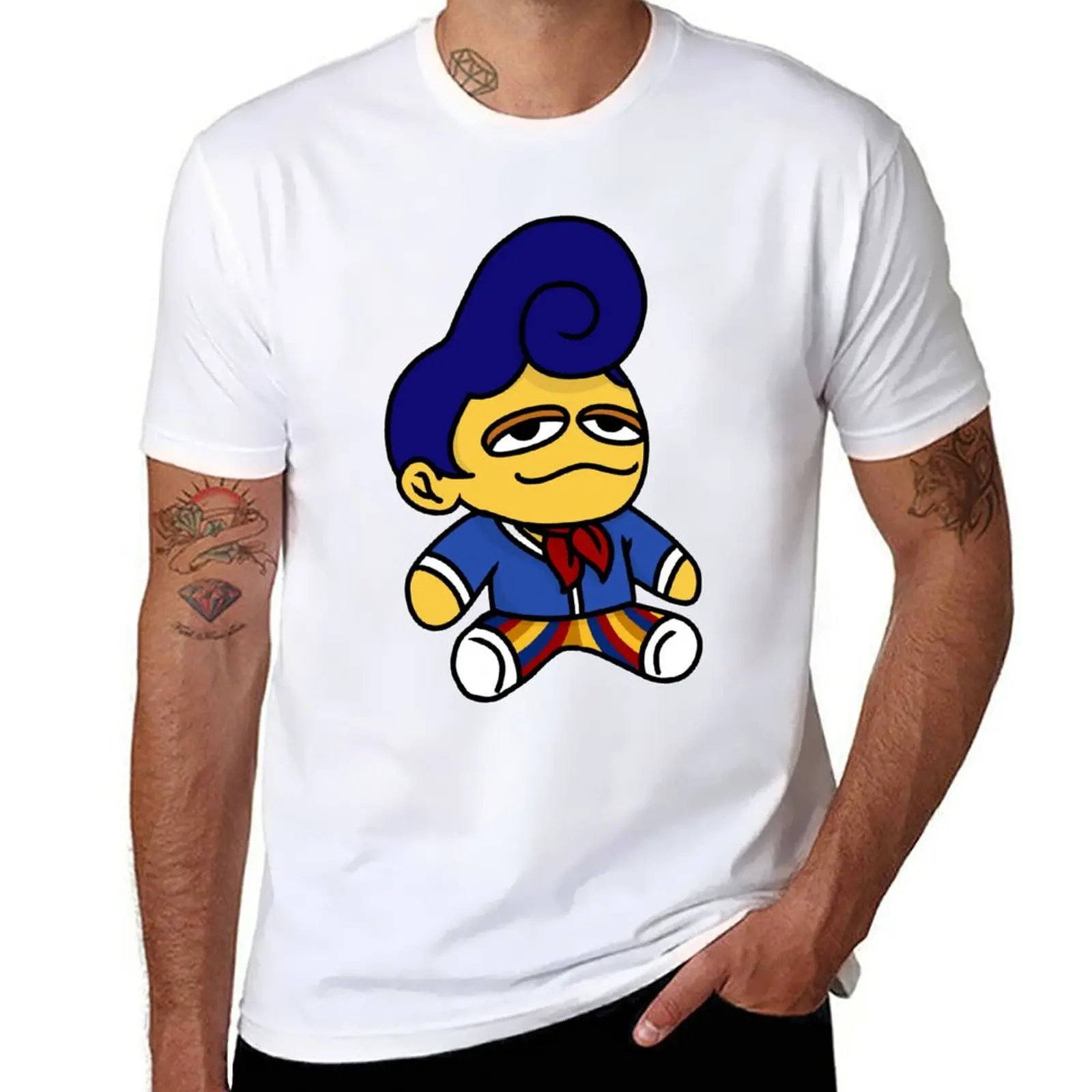 New Welcome Home Wally Darling Plushie T-Shirt Manica Corta T-Shirt Oversize Abbigliamento Uomo