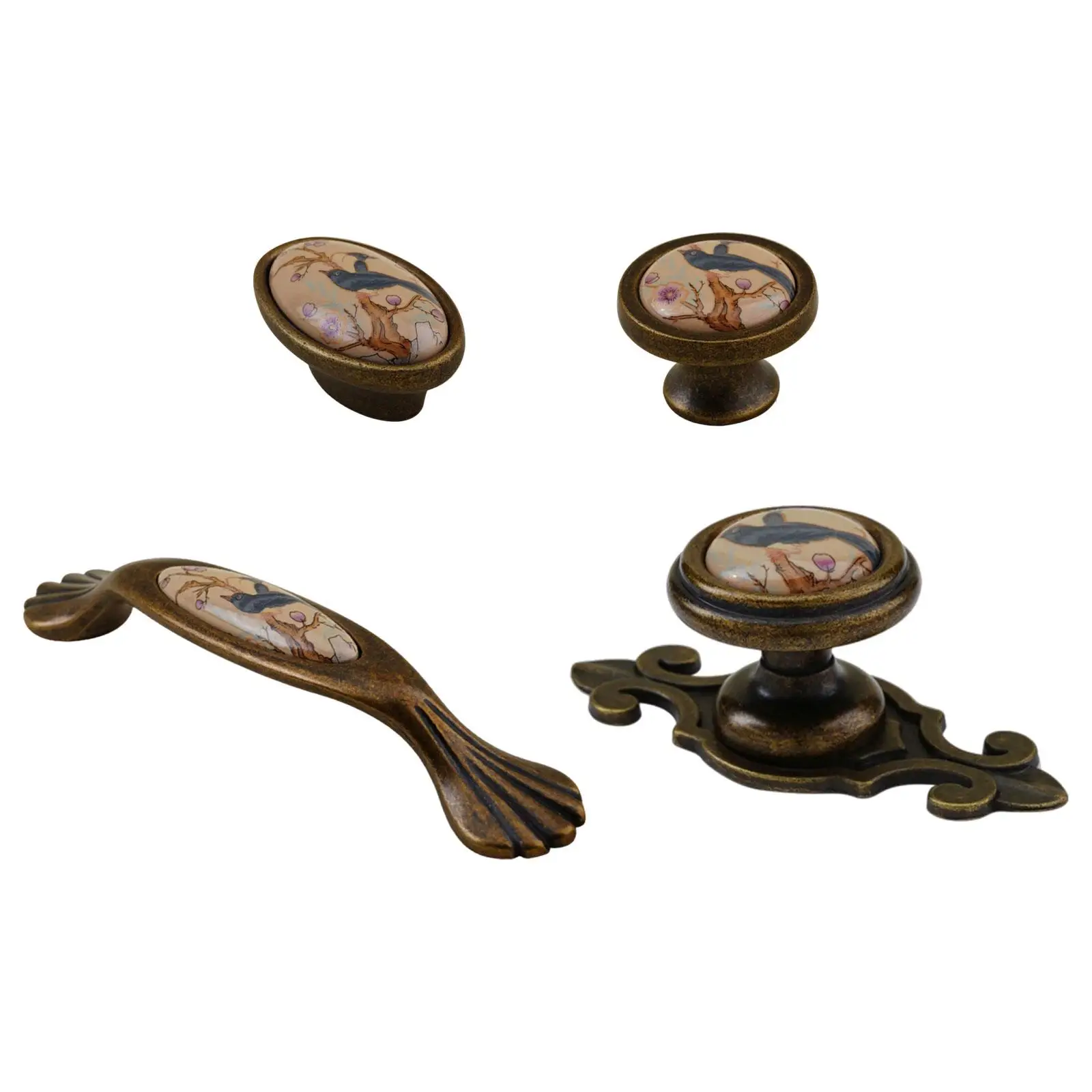 Cabinet Handle Cupboard Pulls Handle for Dresser Bookcase Kitchen Cabinet