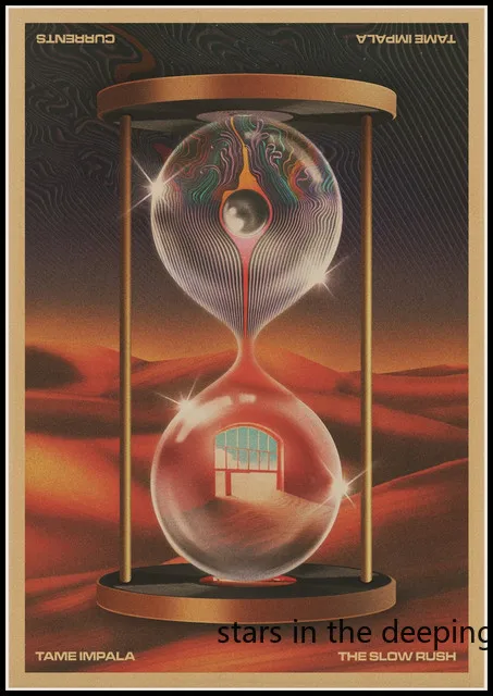 thumbnail image 1 of Pósteres de arte psicodélico de la gira de la banda de rock rapero retro Tame Impala, cuadros en lienzo, impresiones de pared, imágenes para la decoración del hogar y la sala de estar, 1 of 5