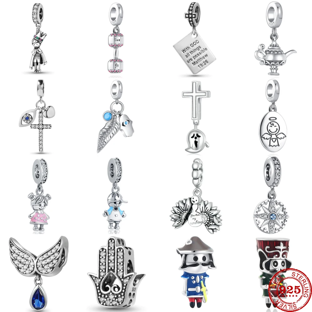 

Браслет Pandora женский из серебра 925 пробы, с подсолнухом