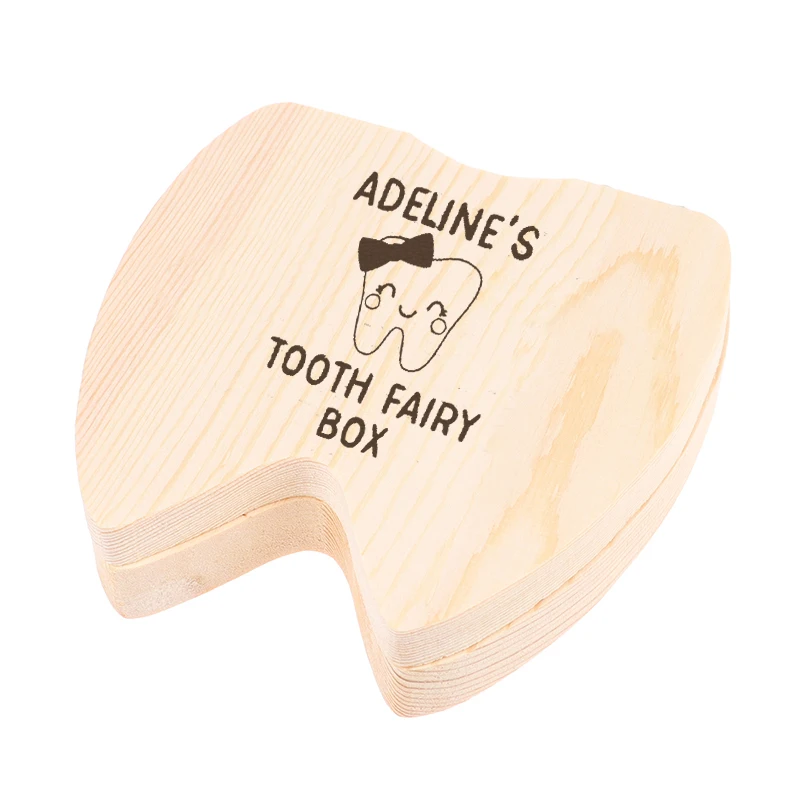 

Name Tooth Keepsake Box Personalized Gifts for Kids Milk Tooth Box Spanish Personalized Tooth Fairy Box Baby Tooth Box