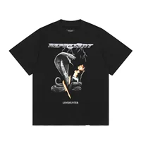 High Quality Fashion 2025 Summer Represents Love Hunter T-Shirt Cobra Beautiful Woman Print Short Sleeve Love Hunter T-shirt 2