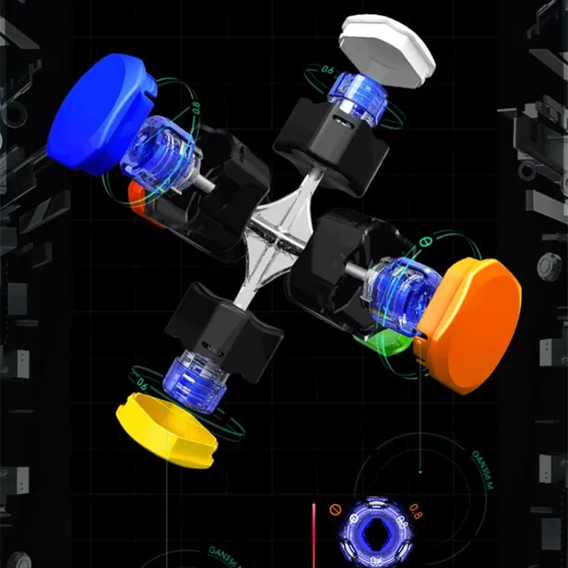 [Picube] Original GAN356 M 3x3x3 Magnetic Magic Cube 3x3 Speed GAN356M Puzzle GAN 356 M GES Magico cubo gancube Professional Toy 4