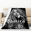 Shakira Blanket Bed Blankets and Throws Plush Furry Microfiber Bedding Plaid on the Sofa Bedspread Throw Knee Bedspreads Baby 1