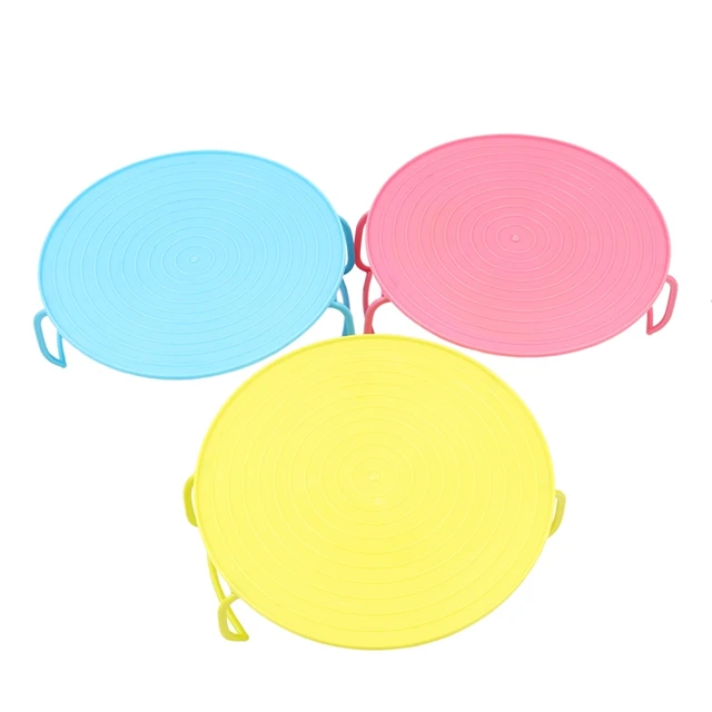 Vassoio Pieghevole Per Microonde - 3 Pezzi, Impilatore Per Cottura A Vapore E Organizzazione