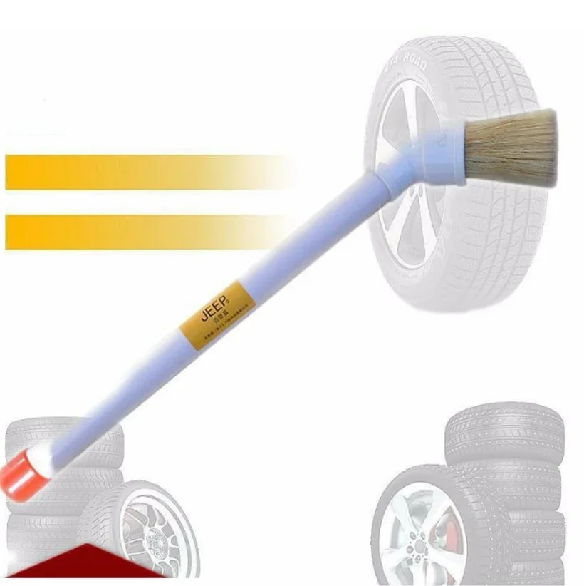 

1pc Tire Professional Cleaner Washing Brush Tool Tire Changer Lube Paste Brush Tire Changer Machine