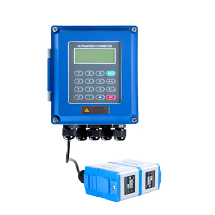 

Factory Oxygen Acrylic Flow sensor Wall mounted ultrasonic flowmeter External clip on Ultrasonic Portable Meter