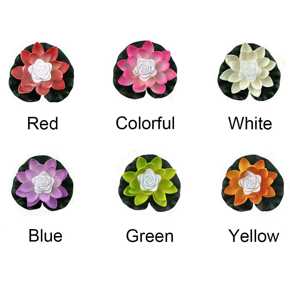 RGB LED Solar Powered Flower Light Floating Fountain Pool Pond Lamp Garden Decor solar light,led solar light