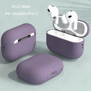 2023 для AirPods Pro официальная оригинальная силиконовая искусственная беспроводная Bluetooth стандартная деталь для AirPods Pro 2 мягкий чехол