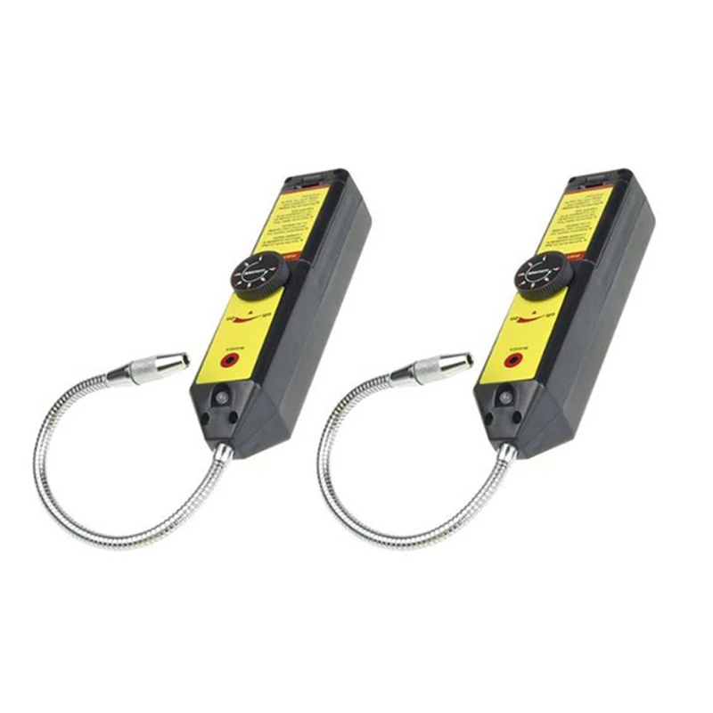 

2X WJL-6000 Freon Leak Detector Halogen Leak Detector Refrigerant Gas HVAC R22 R410A R134A R1234YF Cfcs HCFC Detector