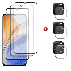 Premium 6 - in - 1 Full Cover HD Screen Protector with 9H Hardness for Nova Y61 (3 Glass and 3 Lens)