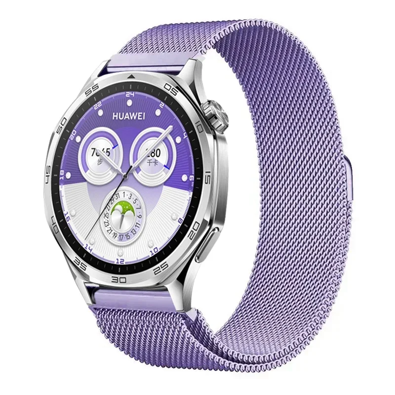Sleek Milanese Magnetic Watch Band, 20mm/22mm, Stainless Steel Mesh Strap
