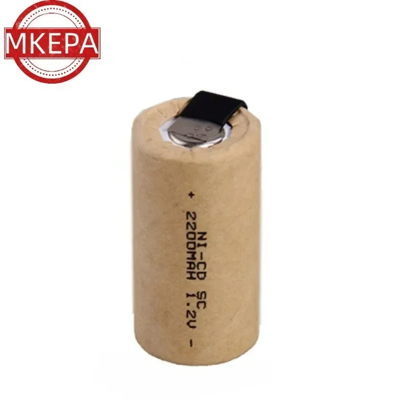 Cacciavite Trapano Elettrico Batterie SC 1.2V 2200mAh Sub C Ni-Cd Batteria Ricaricabile Con Linguetta Utensile Elettrico NiCd SUBC Celle - Image 3