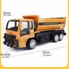 1/24 Rc Tipper Engineering Car Alloy and Plastic Tipping Bucket 2.4G 6CH Remote Control Dump Truck Toys for Boys Children's Gift 3