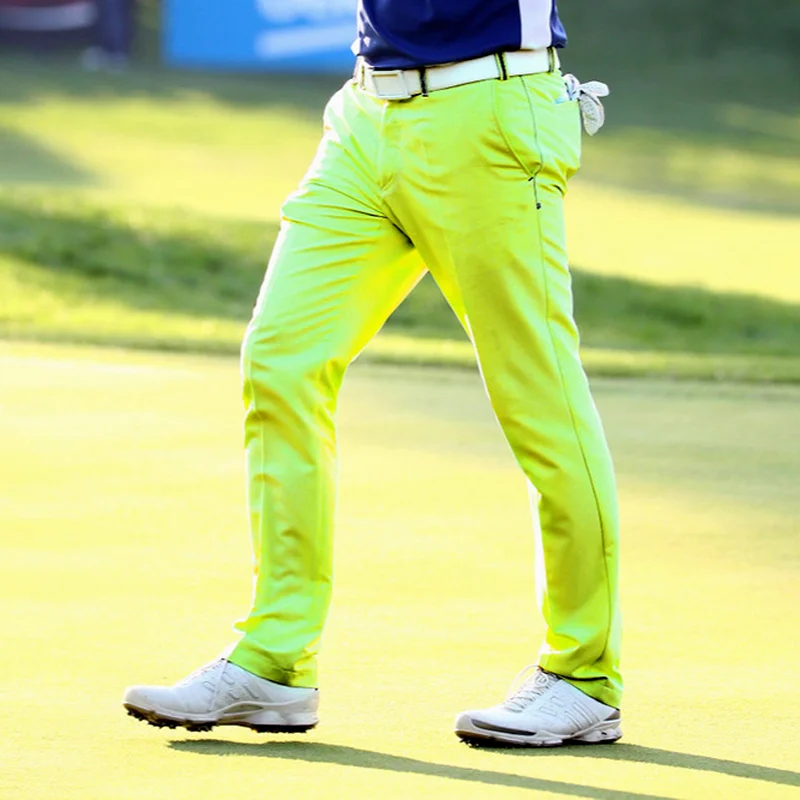 Golf Sports Trousers Men Waterproof Soft Breathable