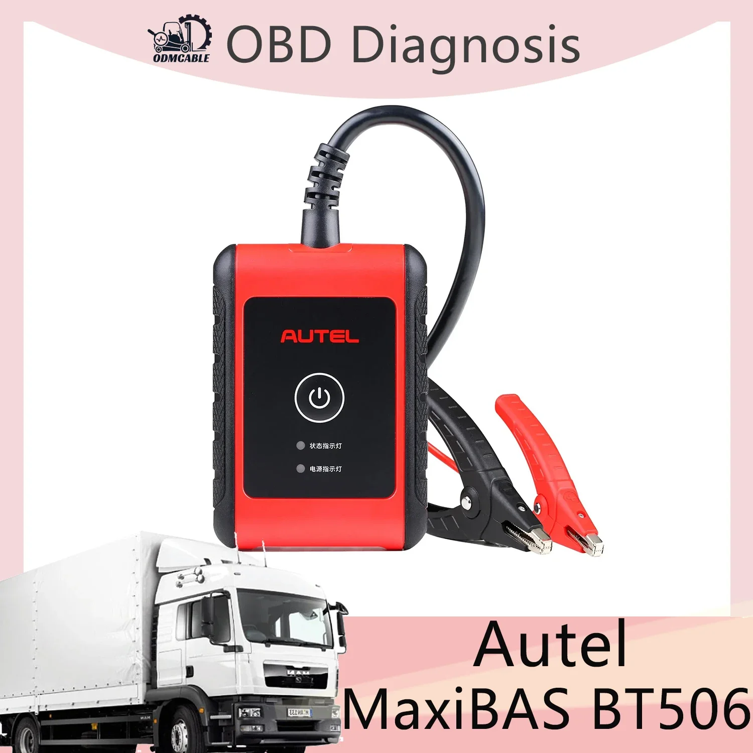 

Autel MaxiBAS BT506 Battery Electrical System Analysis Tester used for MaxiSys Ultra MS919 MS909 MS908 MS906